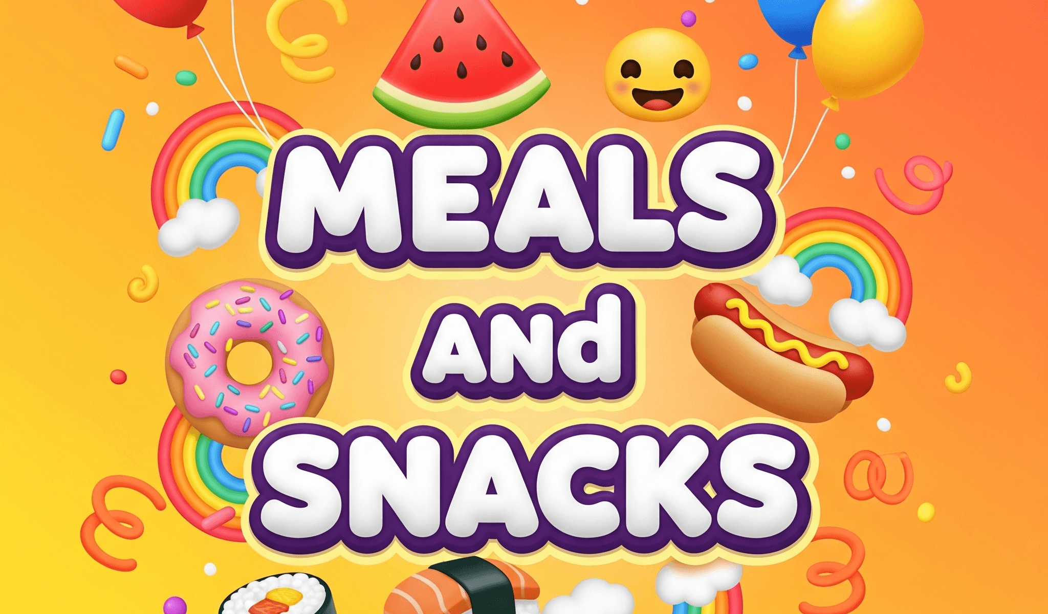 Meals and Snacks